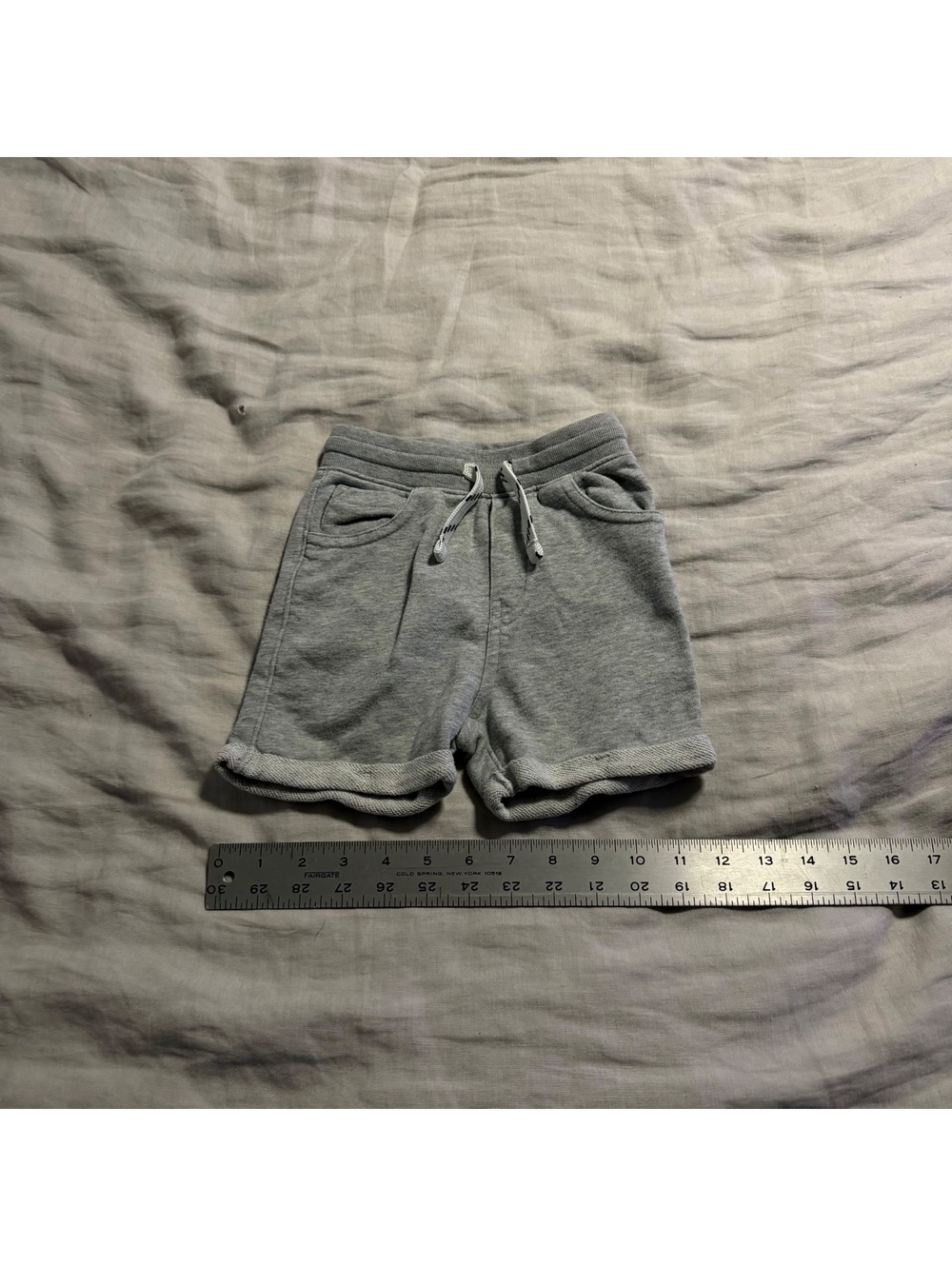 gray gap drawstring sweat shorts